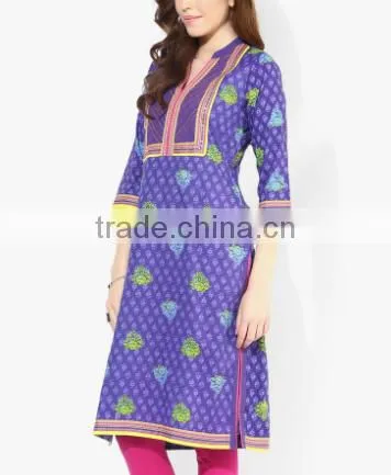 2016 New Handmade India Sarees Women Ethnic Cotton Embroidery Midi Dress