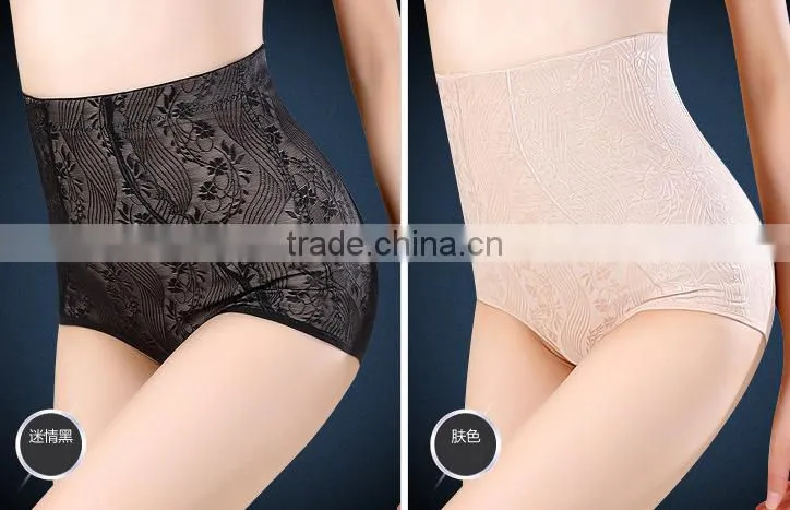 Embroidered woman underwear new fashion lace sexy panty body shaper