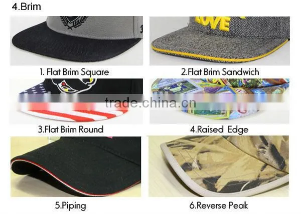 5 Panel Embroidery Patch Flat Brim Custom Cheap Trucker Cap
