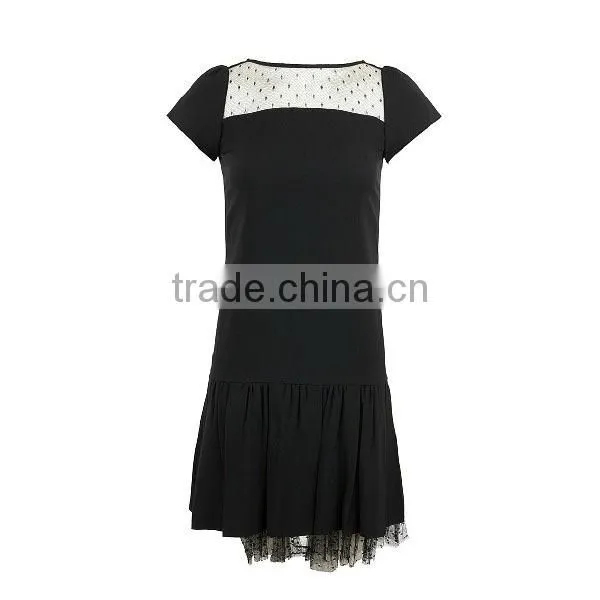 Modern design popular short sleeved low moq clothing