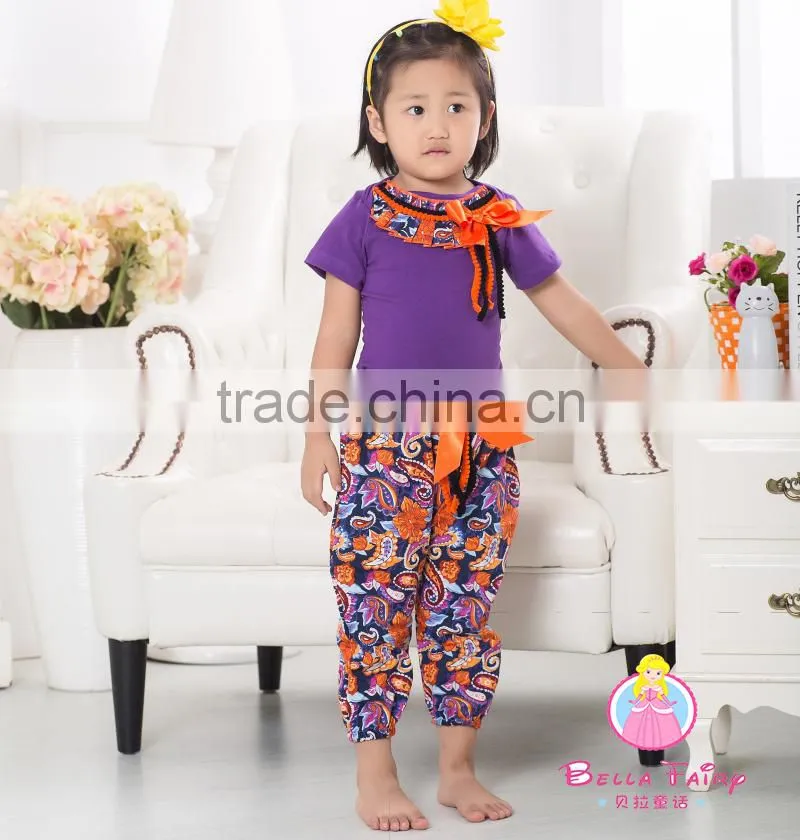 2016 New Girls Cute Outfits cotton shirt+pants spring pettiset baby gift clothing set