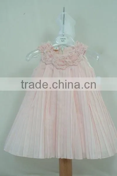 Elegant baby girls ruffle dress flower girls dress baby princess dress