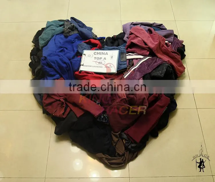 Wholesale Buy Bulk Ladies Winter Heavy Legging Used Clothes hot sale In Europe