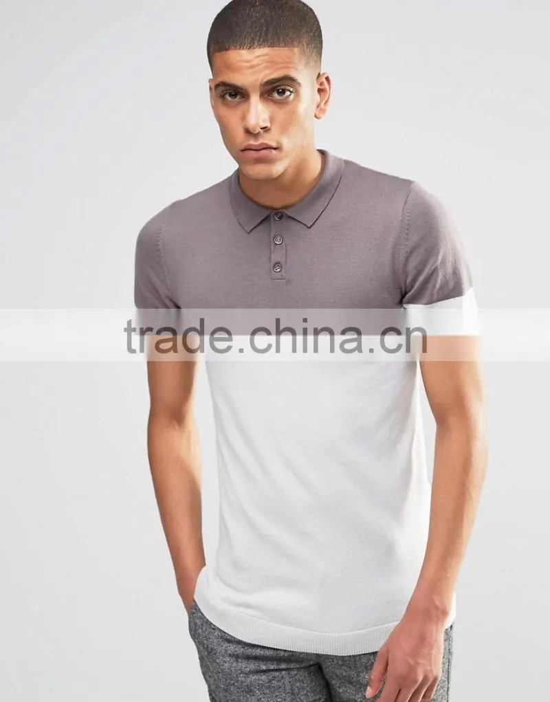MGOO Hot Sale 100 Cotton Polo Plain Short Sleeves Custom Embroidery Or Print Contrast Purple White Color