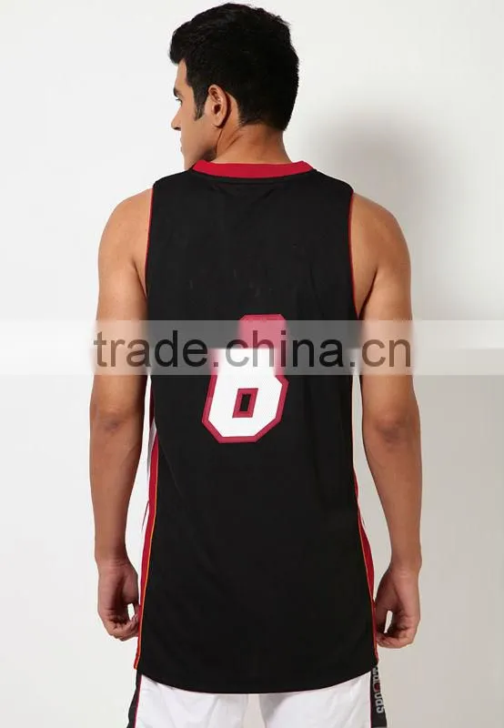 Custom male best basketball jersey design