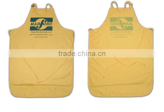 High quality cotton polyester best waterproof butcher aprons