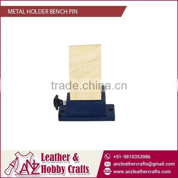Anti-Corrosive Sturdy Design Metal Holder Bench Pin Available