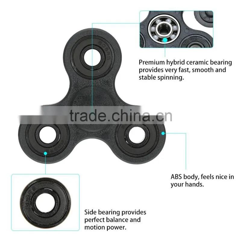 Factory 6 colors Fidget Spinner Puzzle For 3Mins Stress finger spinner