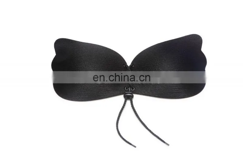 Front Closure Self-Adhesive increase cleavage biological glue Silicone Seamless Strapless sticky Invisible Push up fly Bra 2017