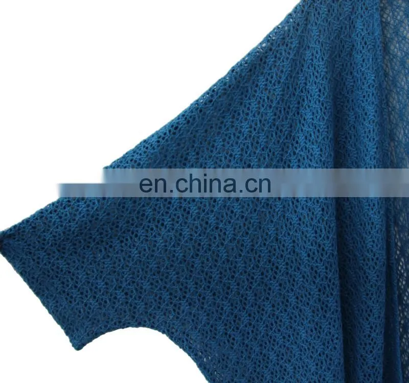2016 hot sale bat sleeve cardigan for ladies