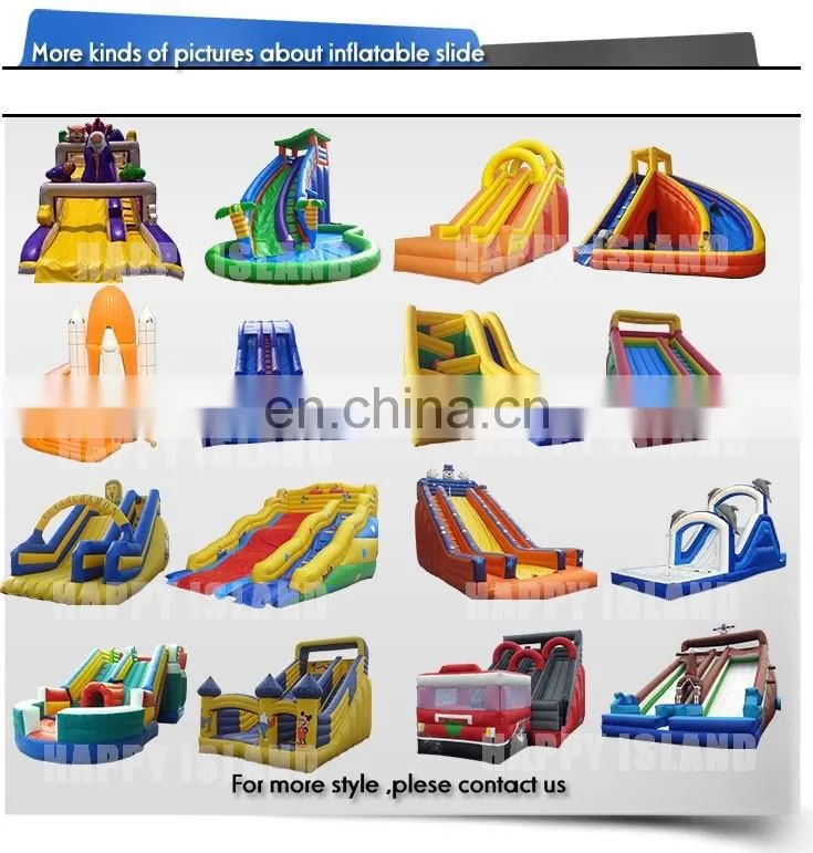 HI top quality inflatable jumping slide, elephant giant inflatable bouncy slide for adult