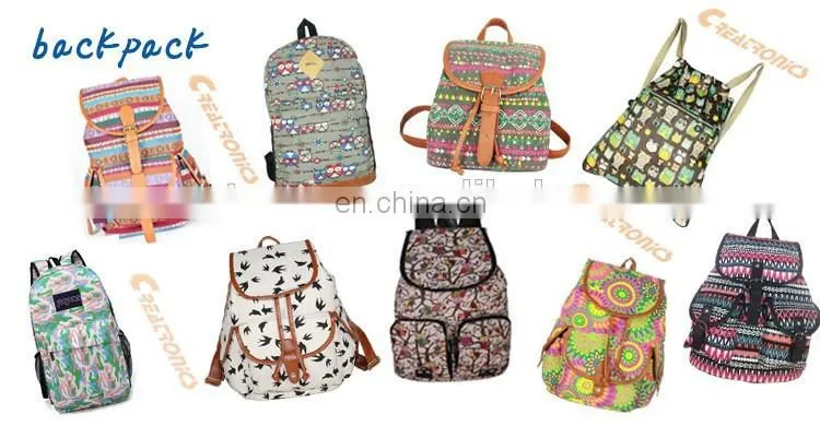 CR 80% customer repeat order new product sales well cheap rucksack for young girls pink color womens leather purse backpack