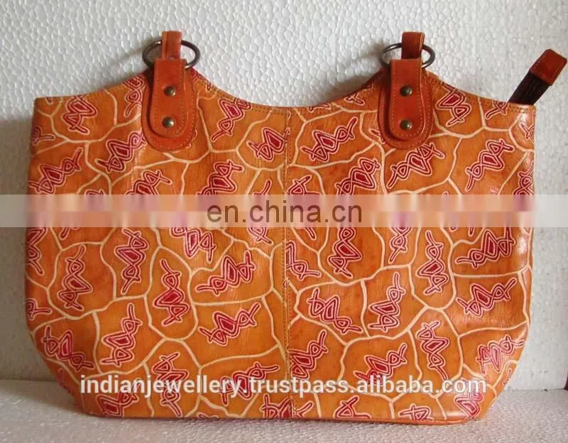 Pure leather handbags, ladies bags, real leather bag manufacturer Exporter