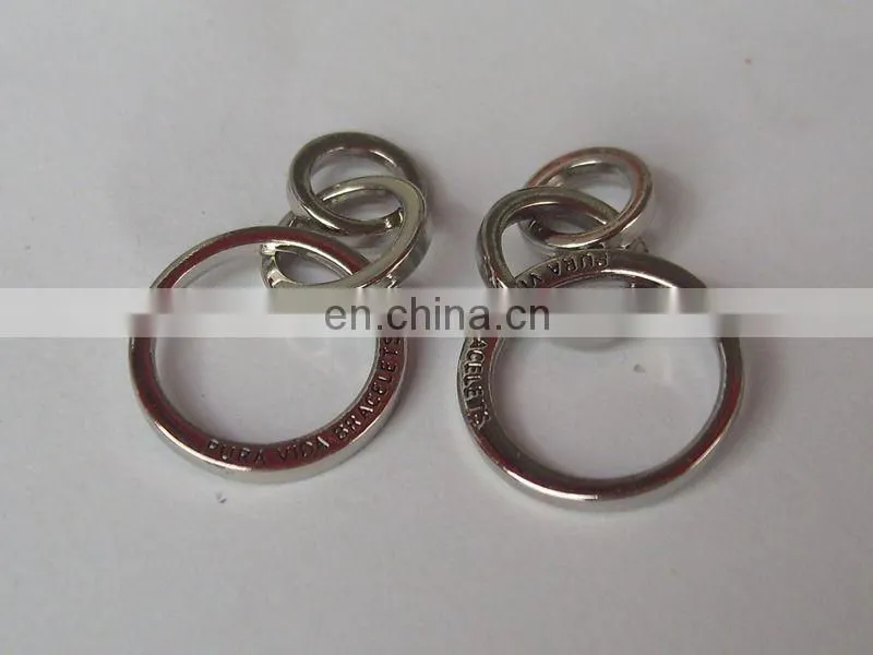 Elegant parts washable accessories Fashionable Metal Chain Links For Bag / Shoes and Cloth