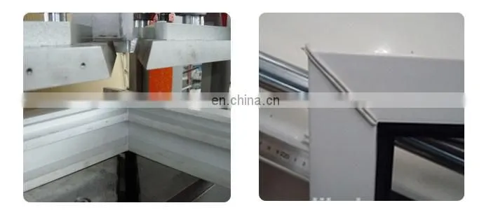 UPVC window-door making two three four head welding machine