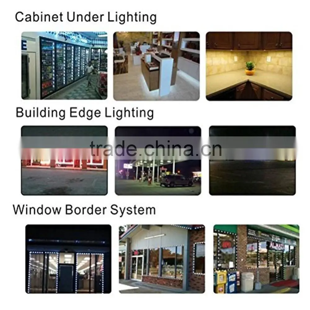 3Chips 5050SMD Square LED Module Waterproof Outerdoor Use 12V DC