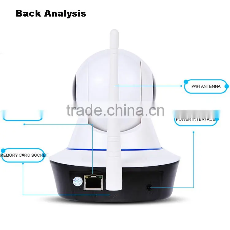 Wireless Home Secure IP Camera 720P WIFI With Night Vision