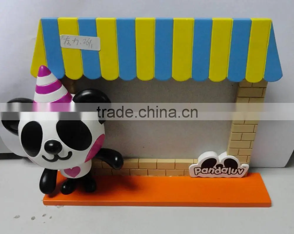 Fashion Wholesale Resin Photo Frame with Panda