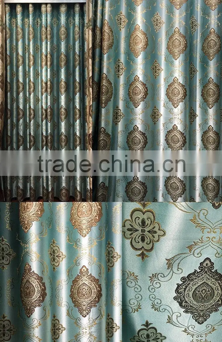 2015 popular cheap good quality hotel hotel blackout curtains and home fabric curtain