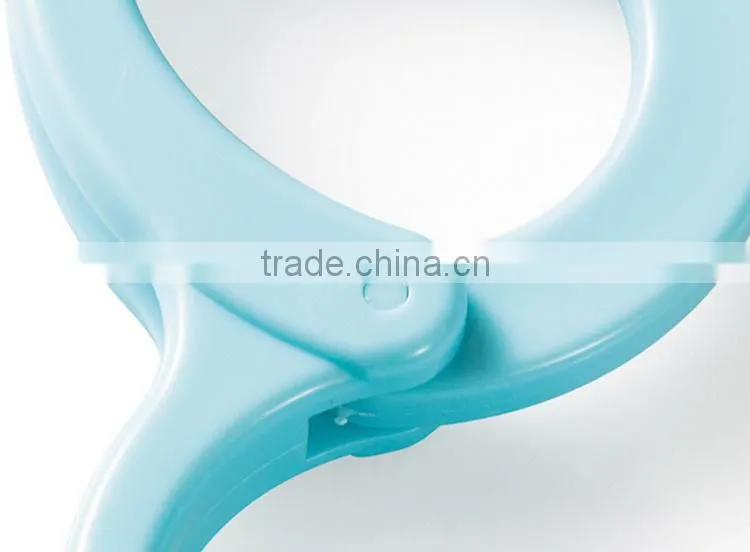 2Pcs/Set Candy Color Plastic Bag Hook Hanger