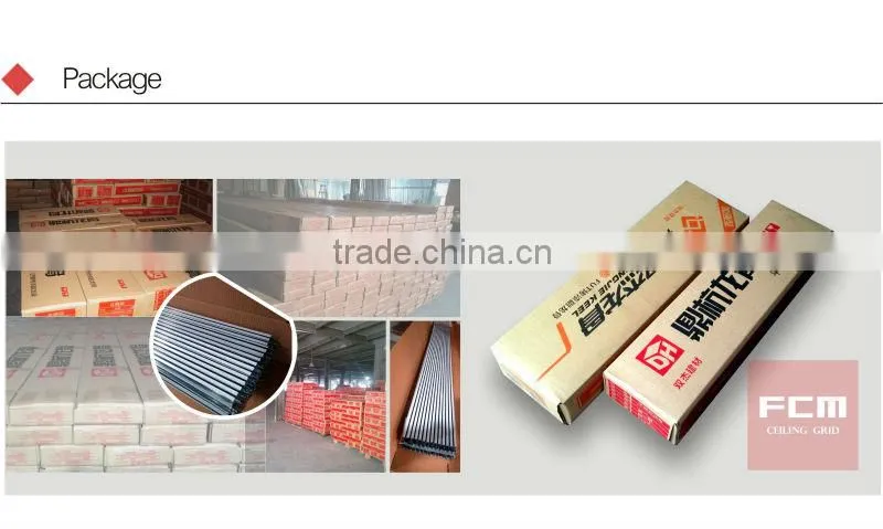 2015 for sale ceiling grid components, Ceiling T-grid,