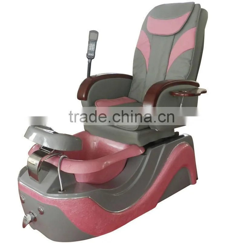 2015 New design luxury pedicure spa massage chair for nail salon