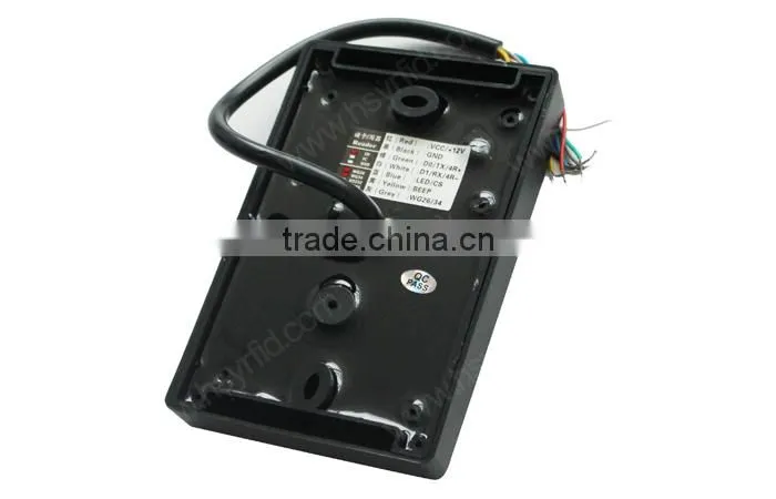 HSY-R124 China factory LED light em 125khz RFID card reader rs485