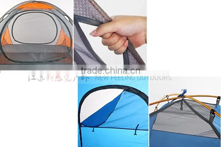 TOOTS High-Quality Outdoor Family Camping Tent ,Foldable Double Layers Camping Tent for 3 Person