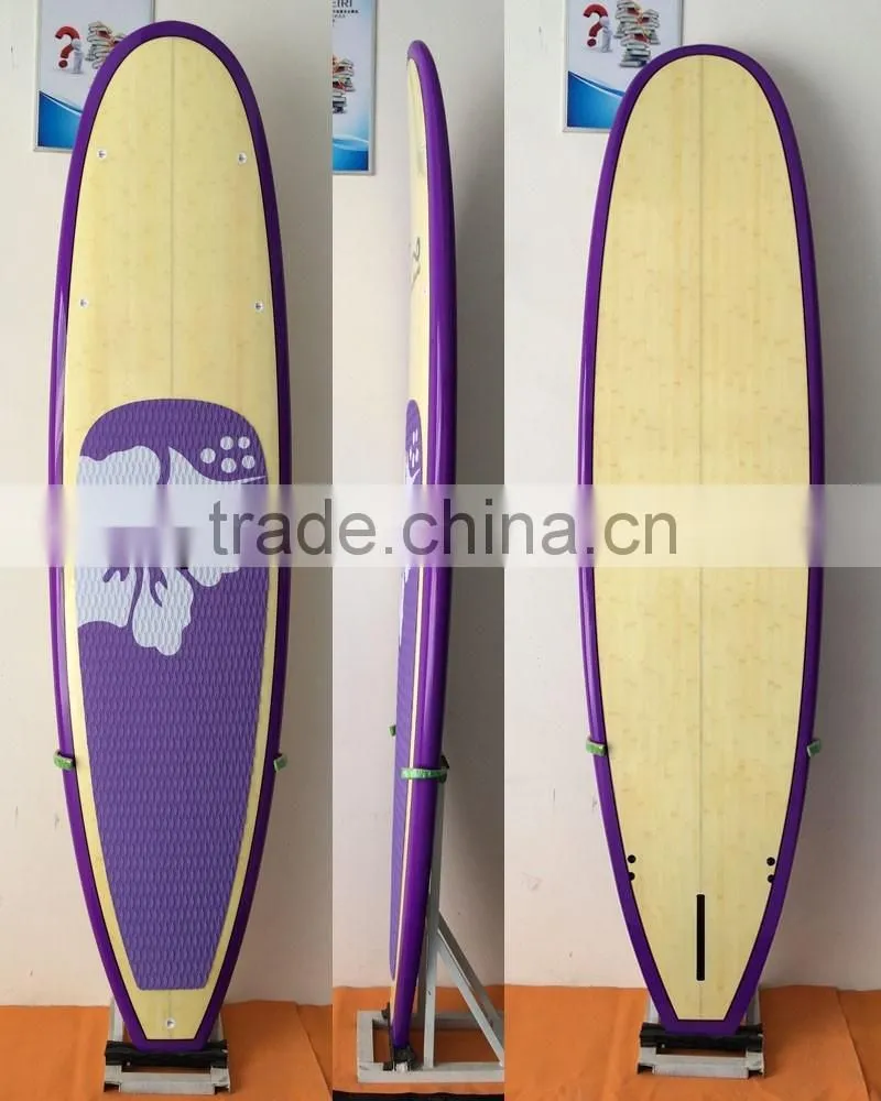 Custom design fiberglass sup paddle board with eps foam core