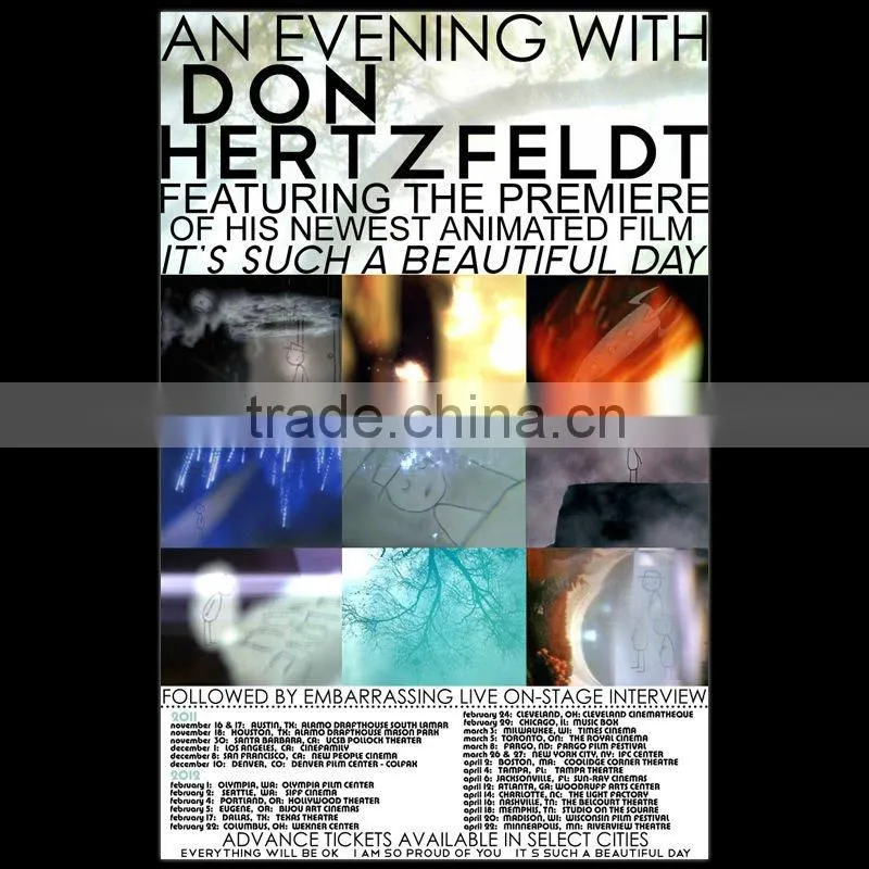 Digital Printing Plastic Poster