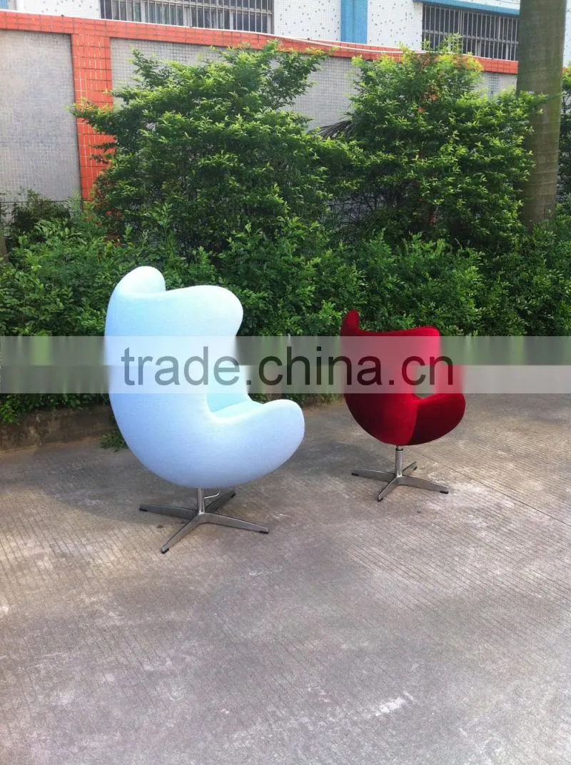 2016 Hot products Arne Jacobsen colorful egg chair replica