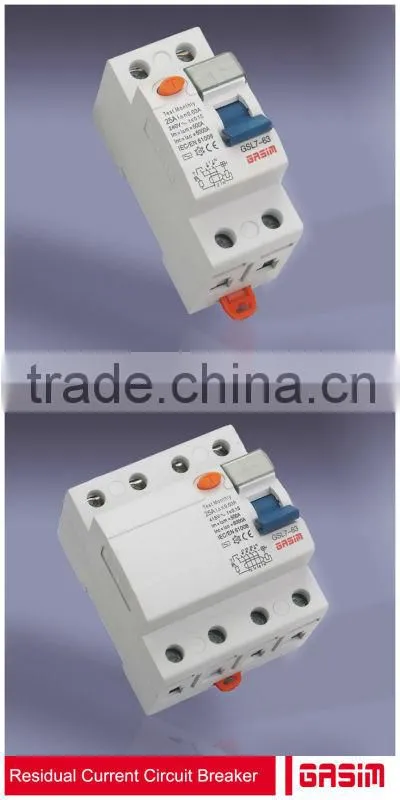 factory price 4p 63a 16ma elcb