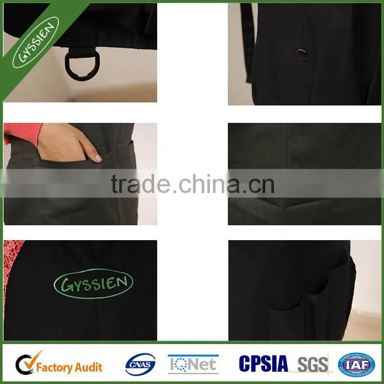 Multi-color fashionable eco-friendly cooking apron,cotton kitchen apron