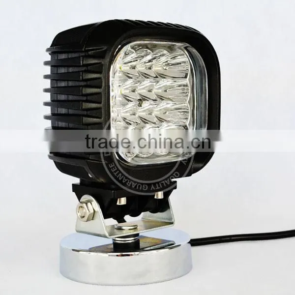 48W square led working light for SUV 48W led work light