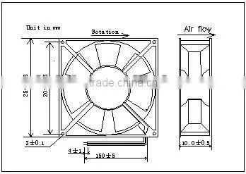 Offer XD2510 DC mini Fan