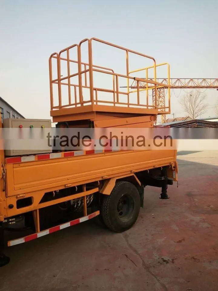 Automatically hydraulic truck mounted Aerial Lifts