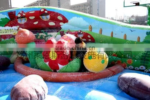 Large inflatable equipment kids inflatable sport theme park equipment