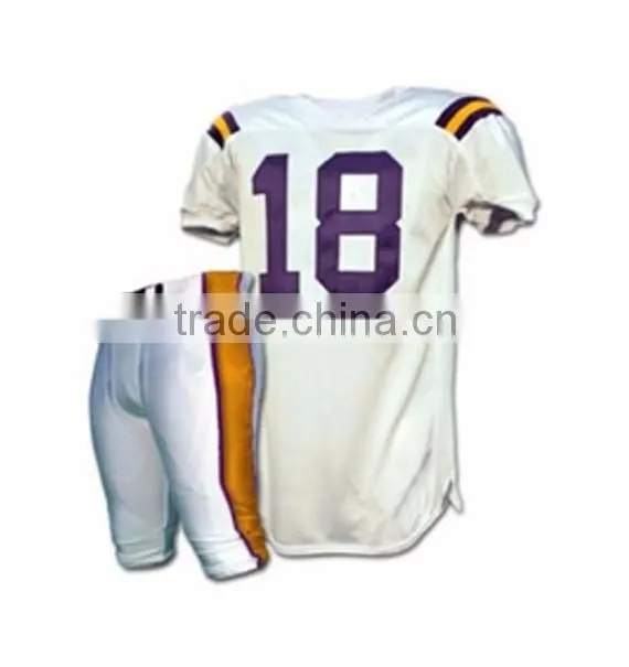 New Custom American Football Uniforms/Tackle Twill American Football Jerseys/Team Race