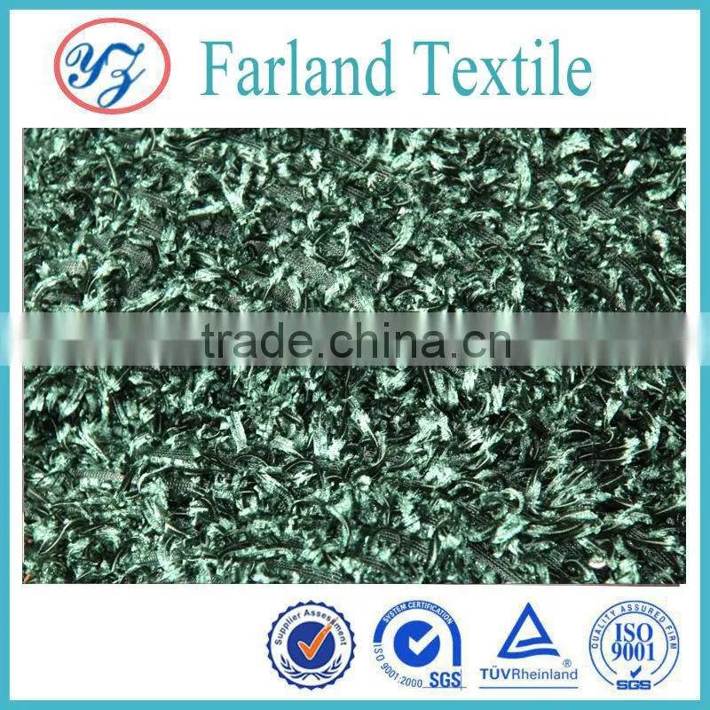 Plush Ostrich wool fashion fabric