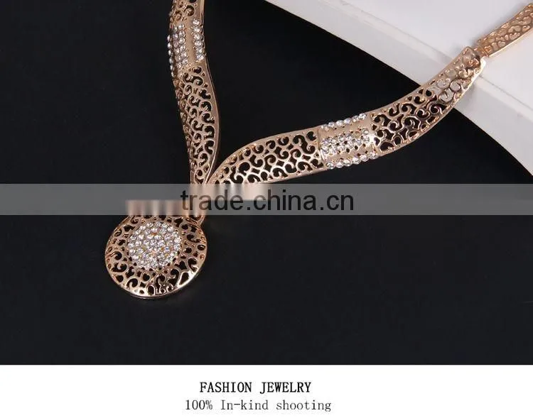 Manufacturers,Gold Jewellery Gold Plated Jewelry Set Zircon Jewelry Set