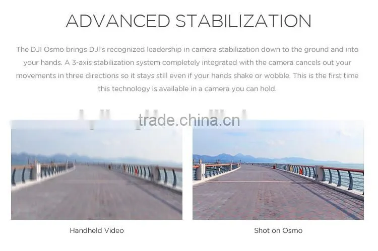 DJI OSMO 4K camera steadycam