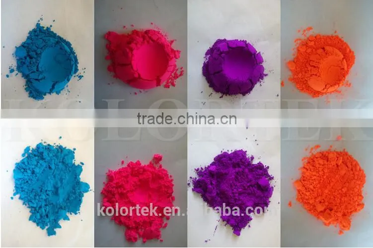 Neon Color Pigments With Great Brightness, Luminous Powder Pigments Supplier