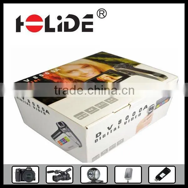 HOT sale 5MP digital video camcorder with flash light DV8000