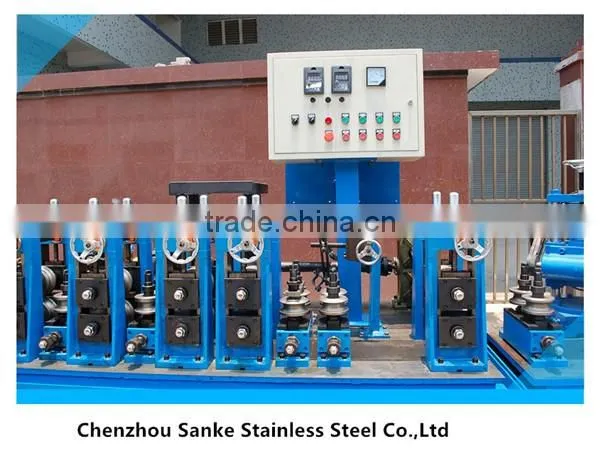 Easy operated Stainless steel pipe making machine direct manufactur in China