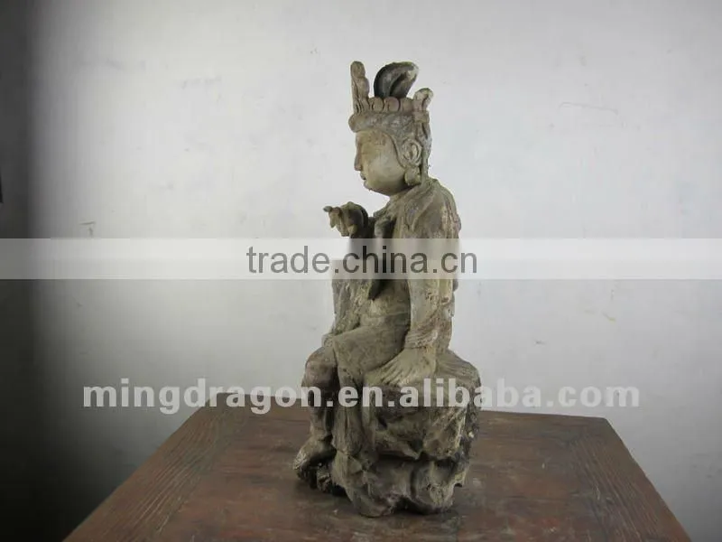 chinese antique furniture tune wood buddha