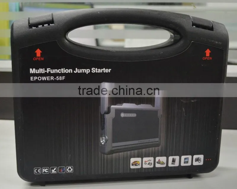 12V diesel jump starter.booster,16000mAh lithum battery