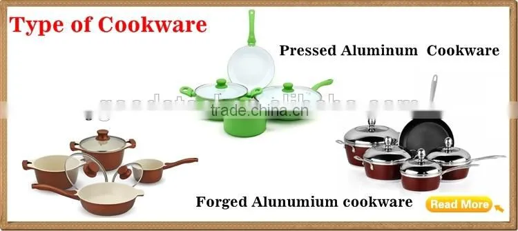 11pcs non-stick coated cookware set