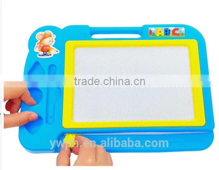2015 now style kids plastic magic drawing board with abacus