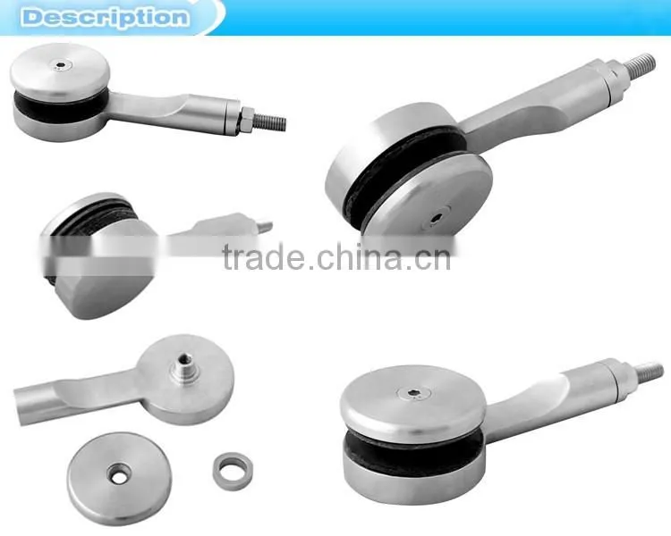 Straight stainless steel tube clamps