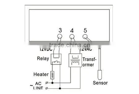 Fan Temperature Control 12v SF-101(SH)